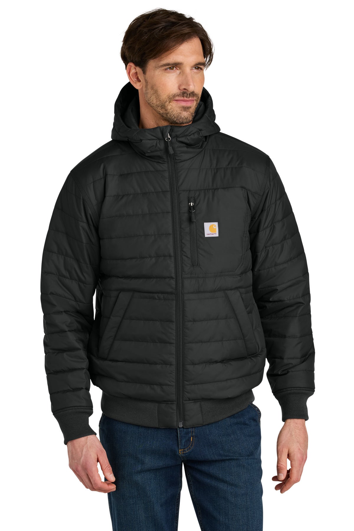 Carhartt Gilliam Insulated Hooded Jacket CT106543 in Black