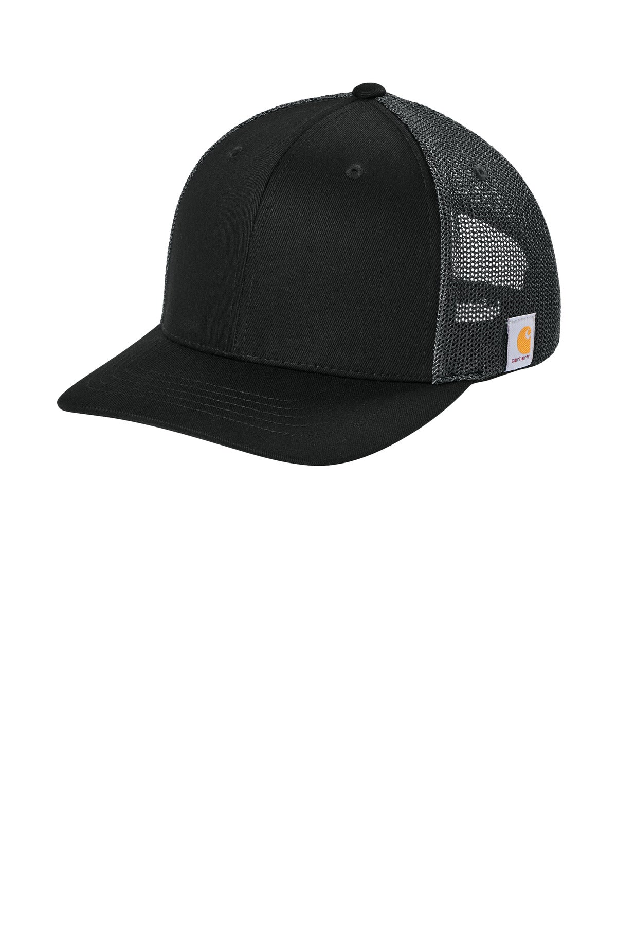 Carhartt Flexfit 110 Mesh Back Cap CT106577 in Black/ Asphalt Grey