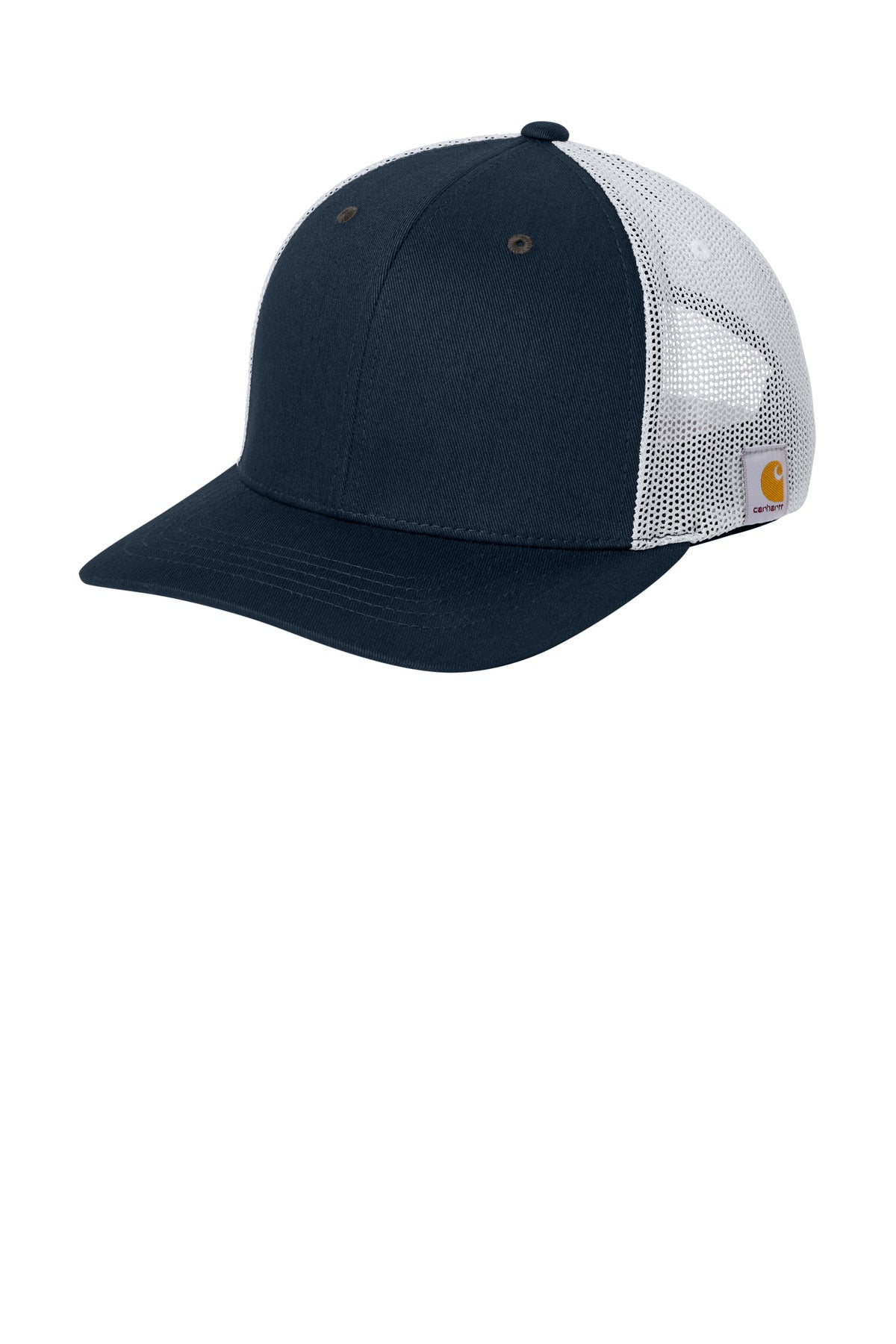 Carhartt Flexfit 110 Mesh Back Cap CT106577 in Navy/ White
