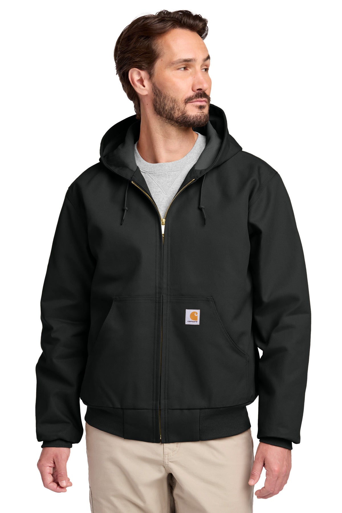 Carhartt  Thermal-Lined Duck Active Jac.  CT106678 in Black