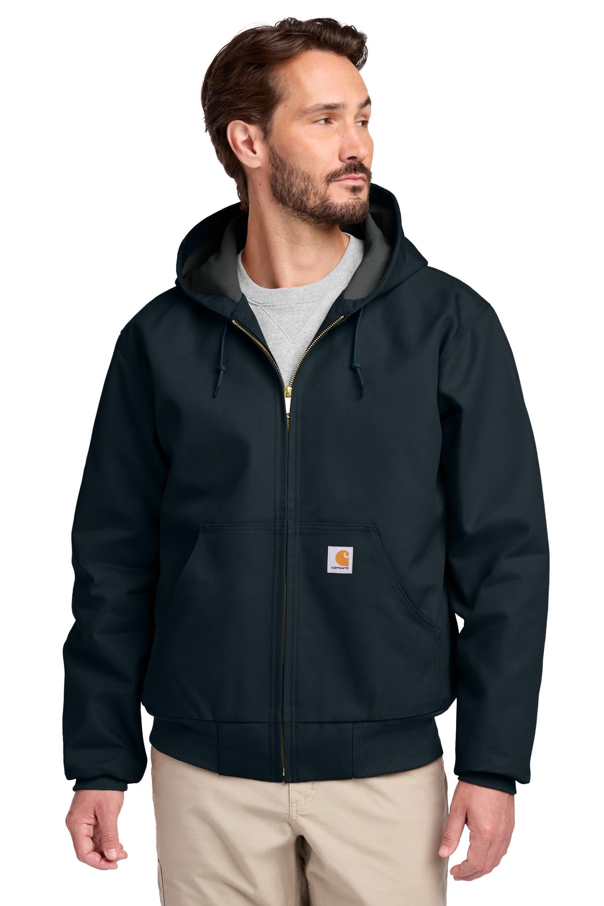 Carhartt  Thermal-Lined Duck Active Jac.  CT106678 in Dark Navy