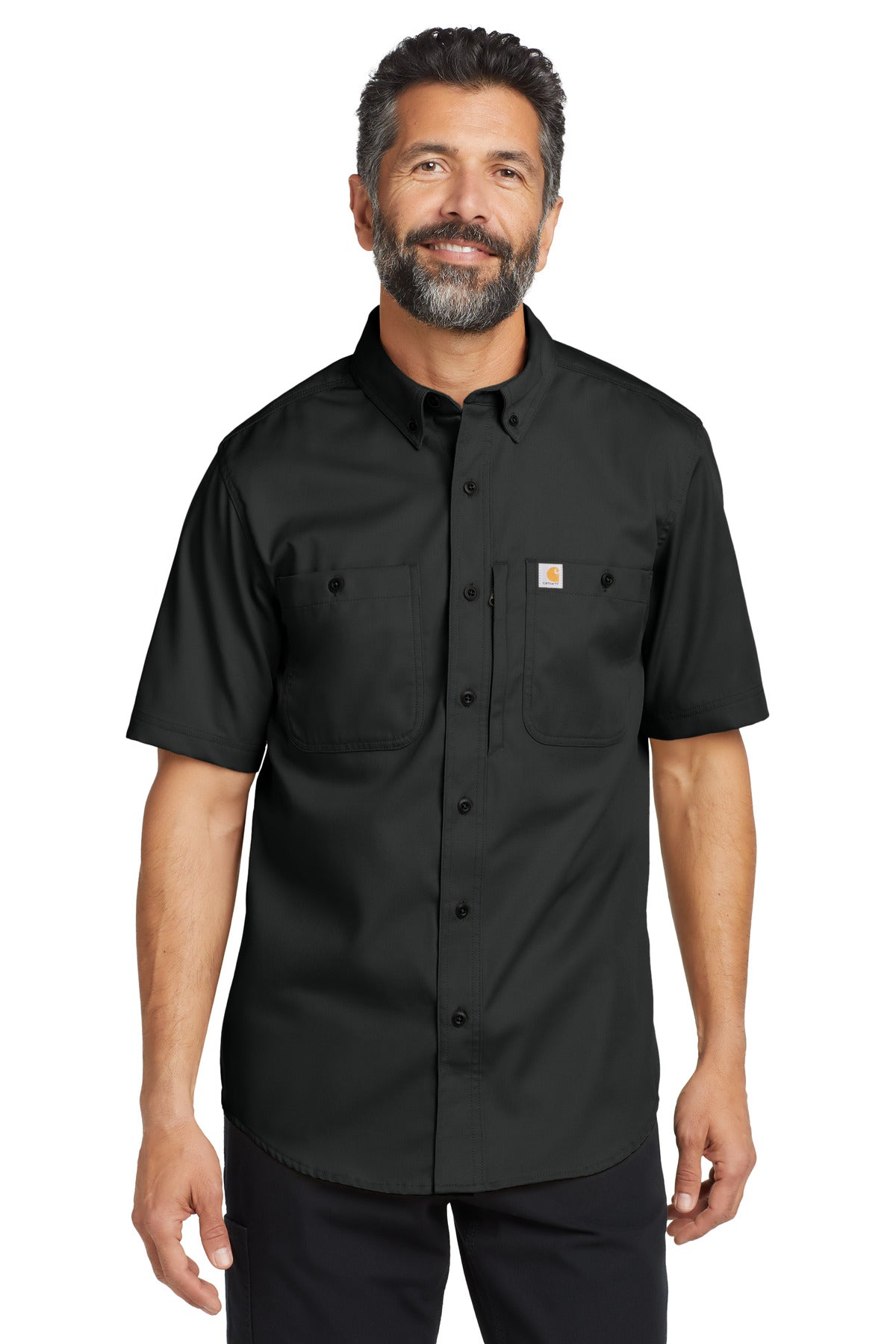 Carhartt Rugged ProfessionalSeries Short Sleeve Shirt CT106688 in Black