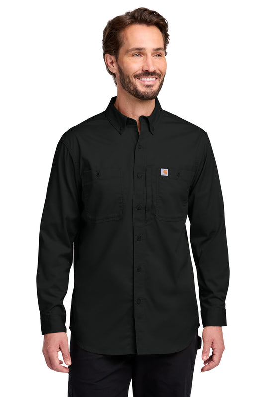 Carhartt Rugged Professional Series Long Sleeve Shirt CT106689 in Black