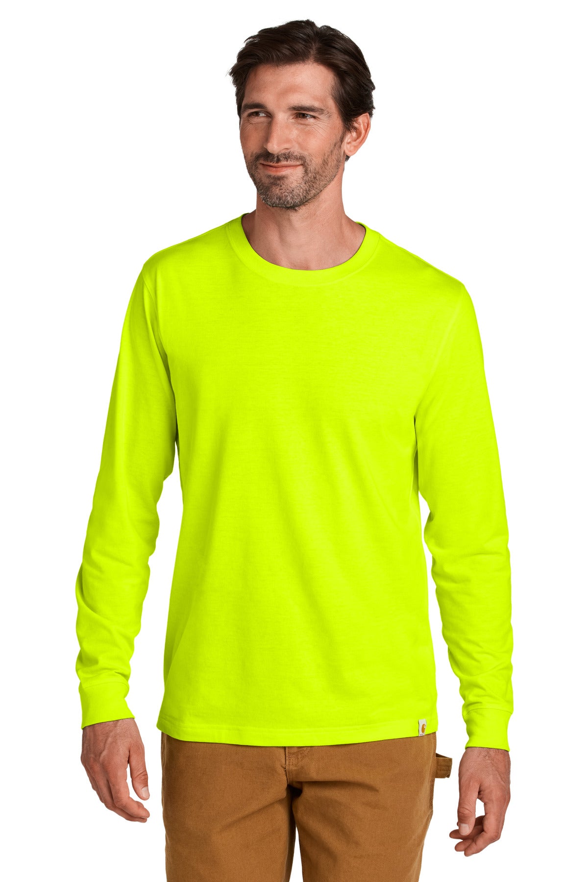 Carhartt Long Sleeve T-Shirt CT106921 in Brite Lime