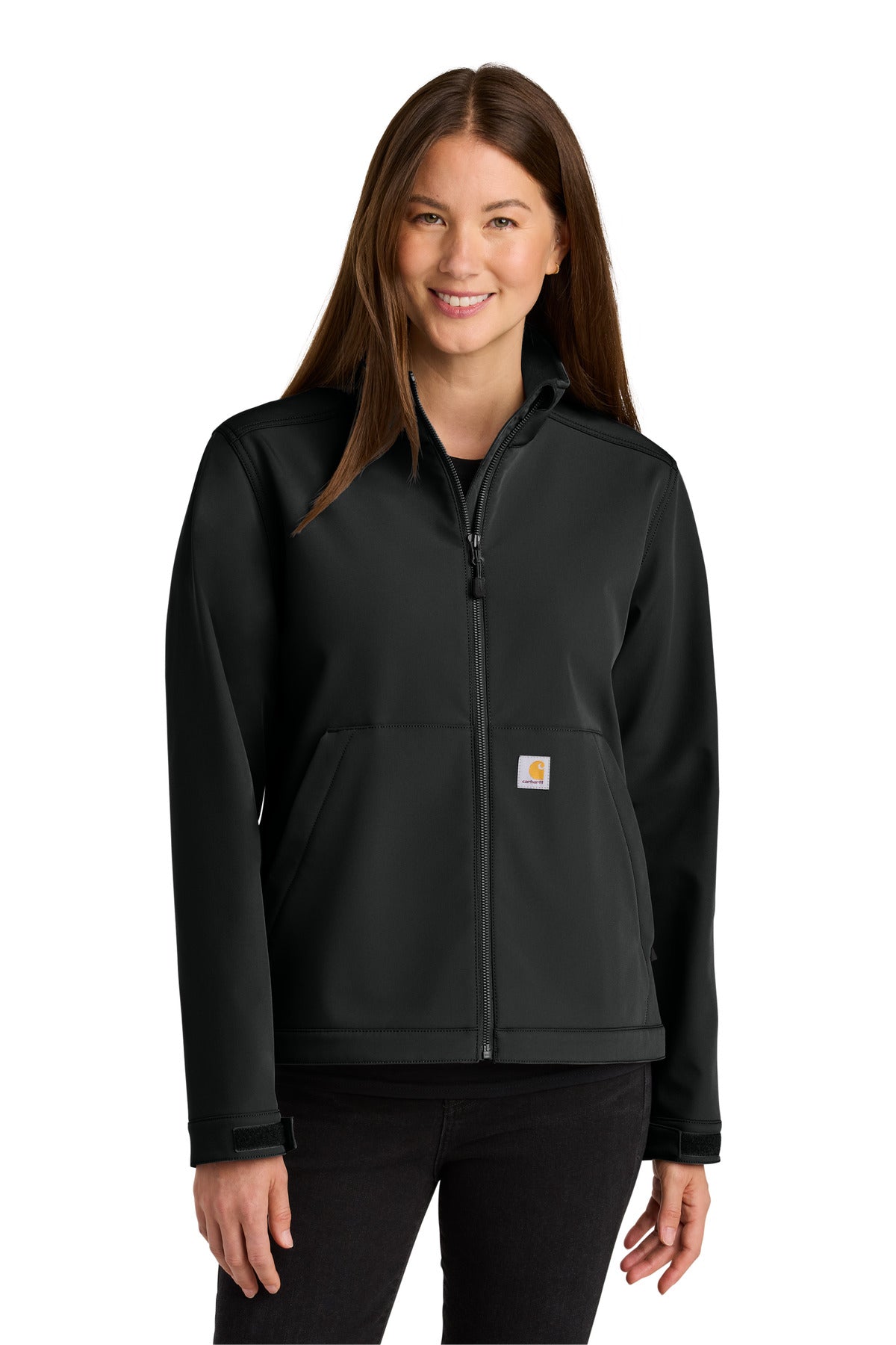 Carhartt Women's Rain Defender Soft Shell Jacket CT107115 in Black