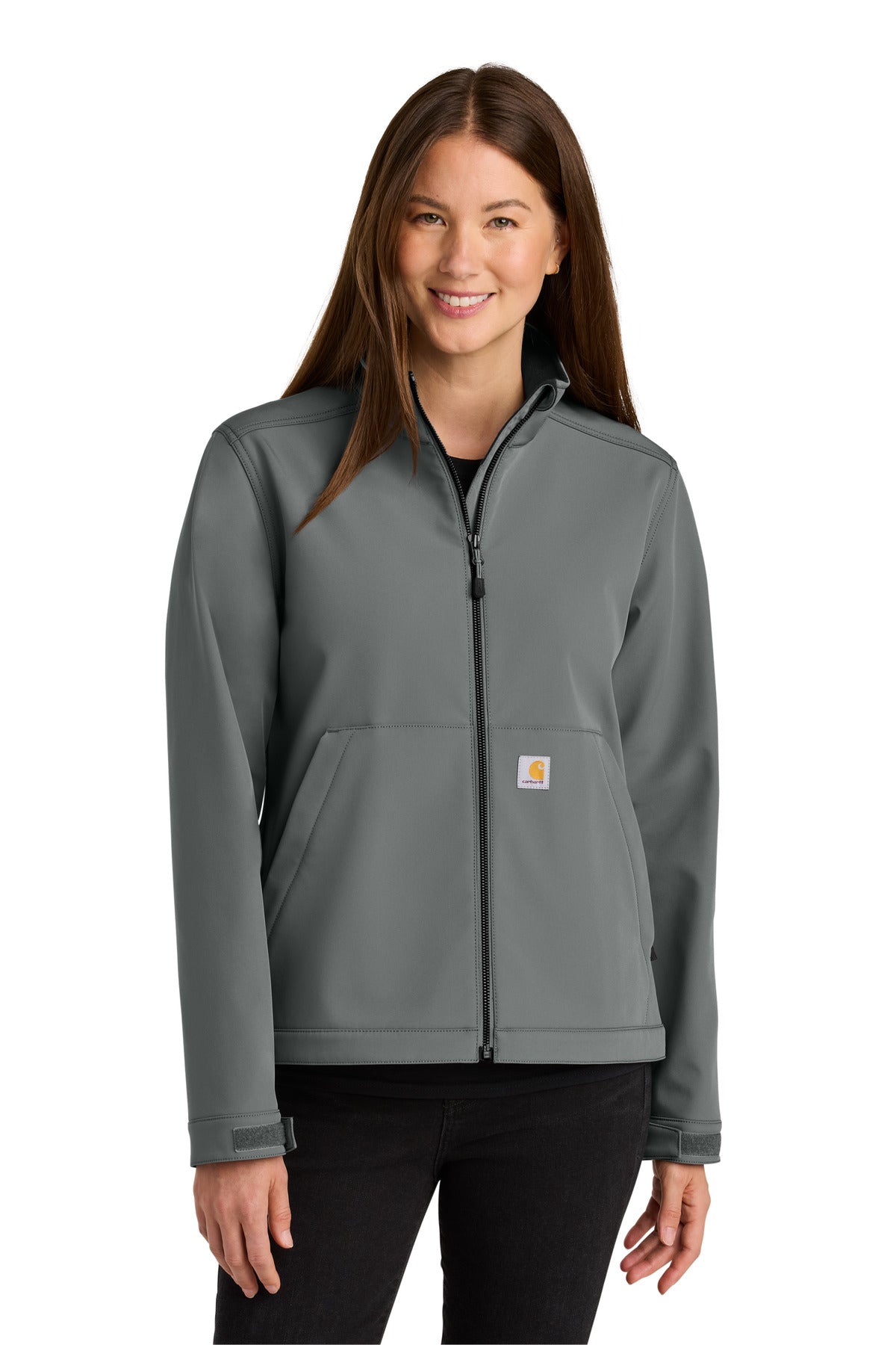 Carhartt Women's Rain Defender Soft Shell Jacket CT107115 in Steel