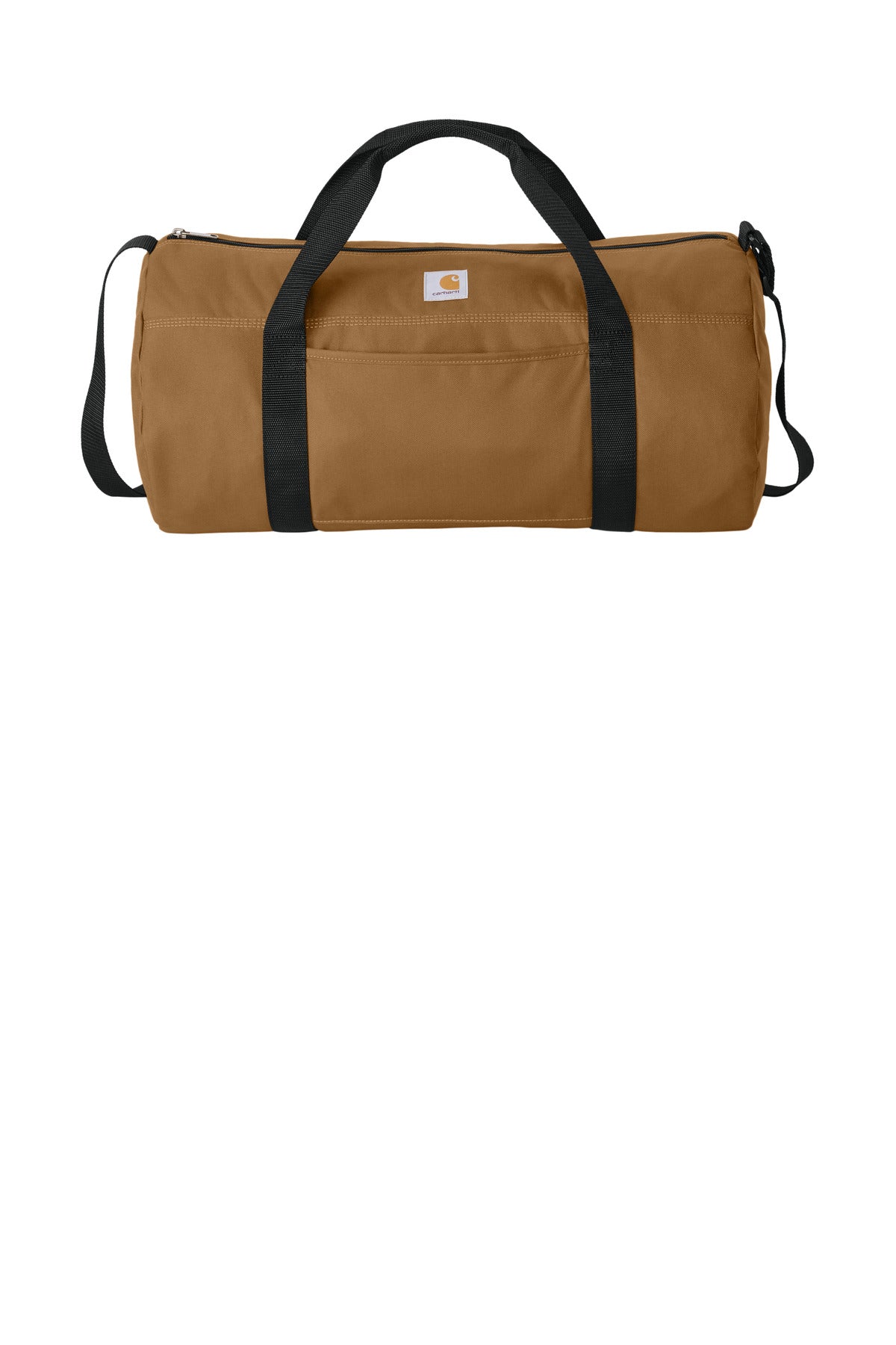 Carhartt Canvas Packable Duffel with Pouch CTB0000564 in Carhartt Brown