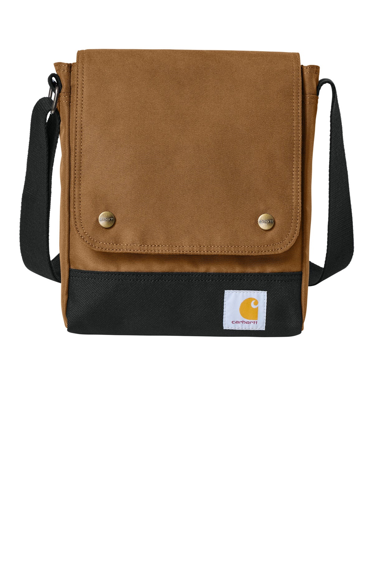 Carhartt Crossbody Snap Bag CTB0000606 in Carhartt Brown