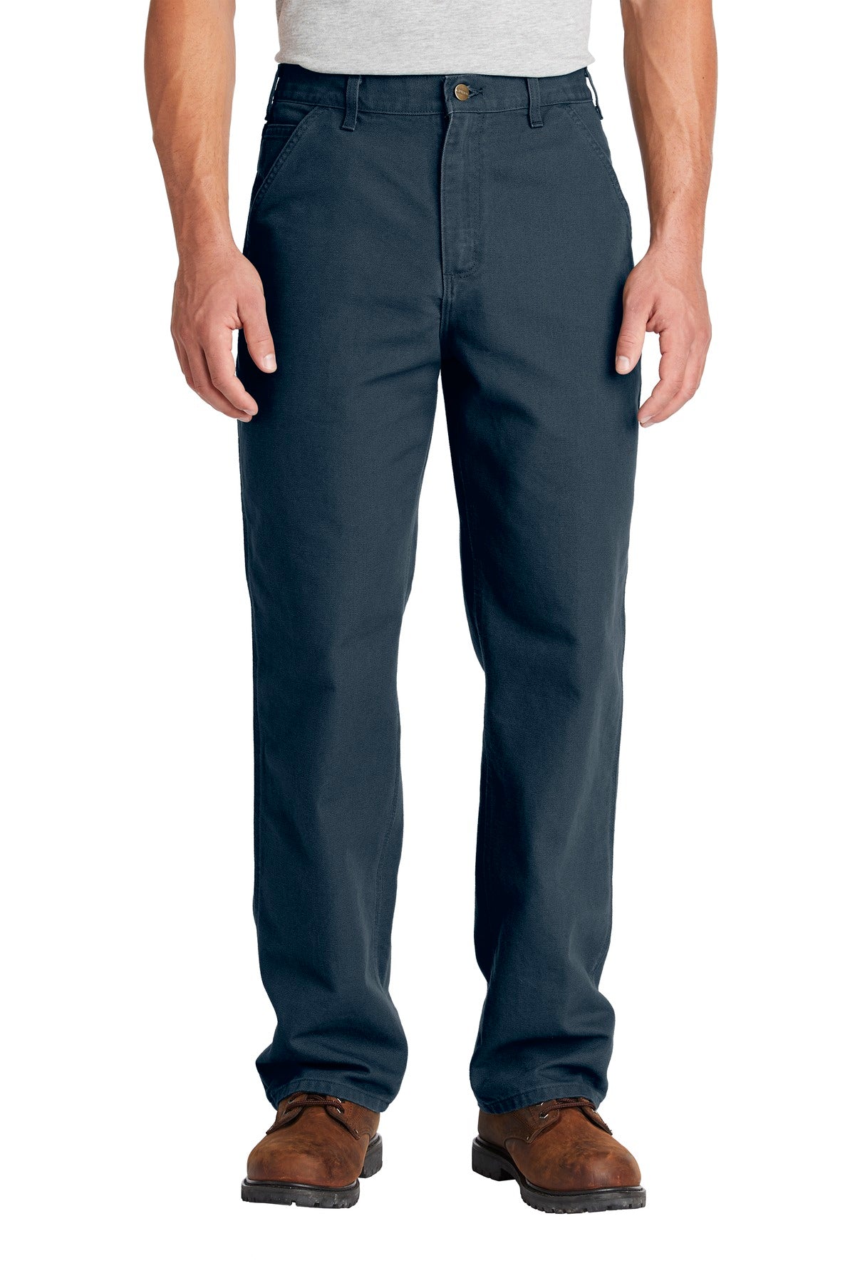 Carhartt  Washed-Duck Work Dungaree. CTB11 in Midnight