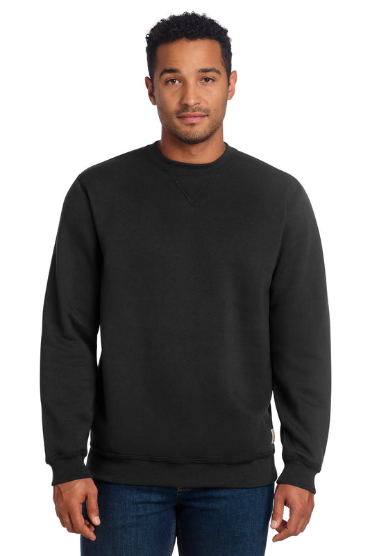 Carhartt  Midweight Crewneck Sweatshirt. CTK124 in Black