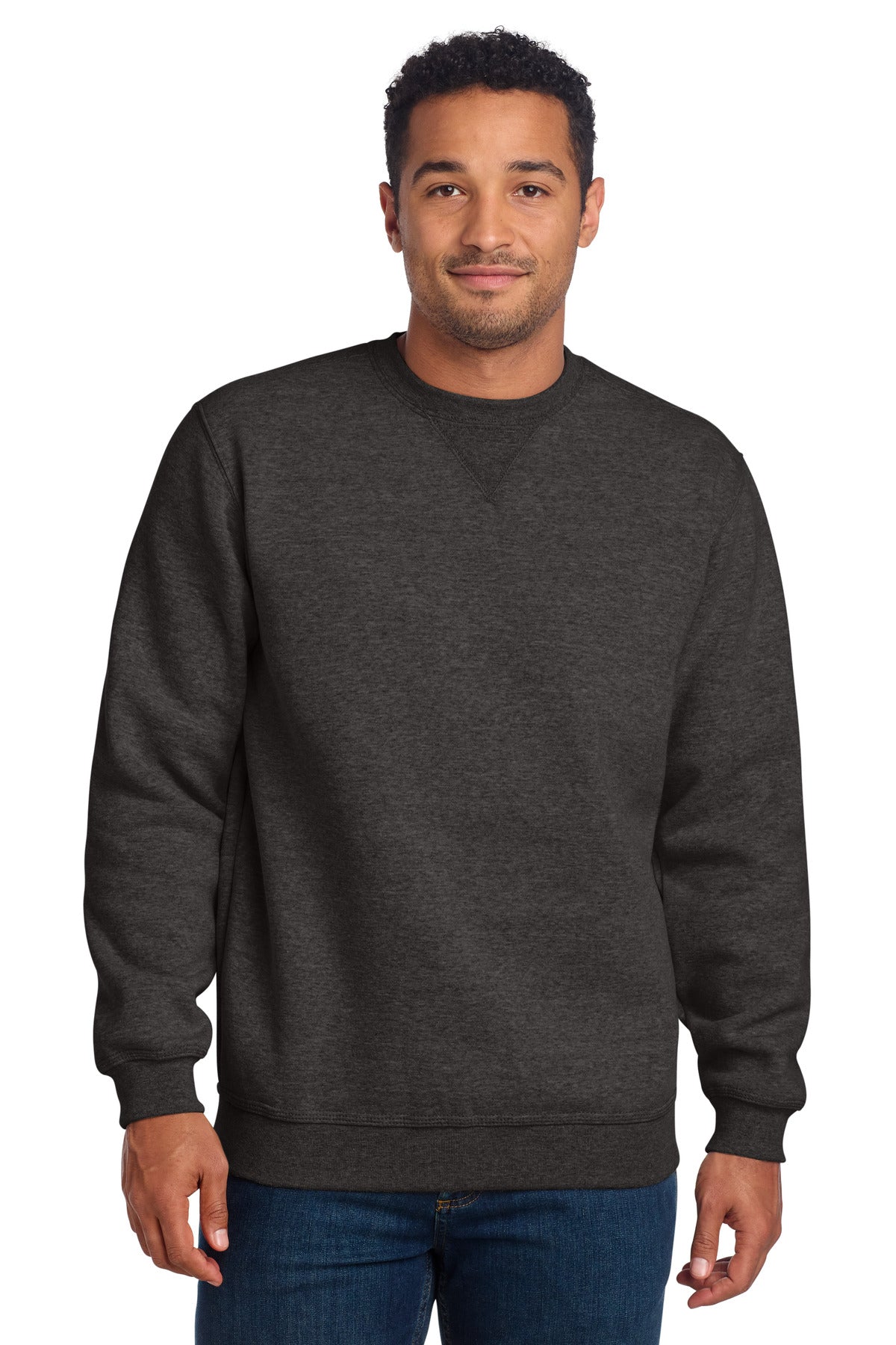 Carhartt  Midweight Crewneck Sweatshirt. CTK124 in Carbon Heather