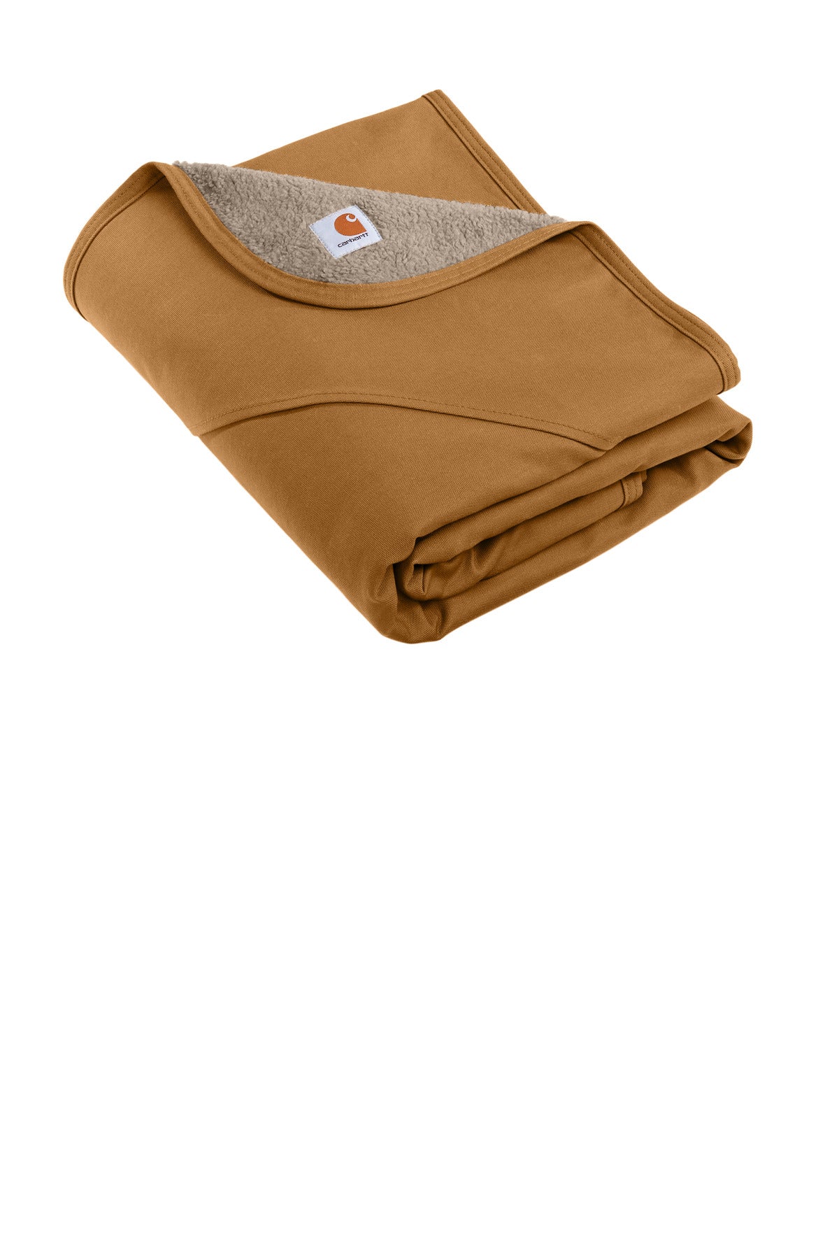 Carhartt Firm Duck Sherpa-Lined Blanket CTP0000502 in Carhartt Brown