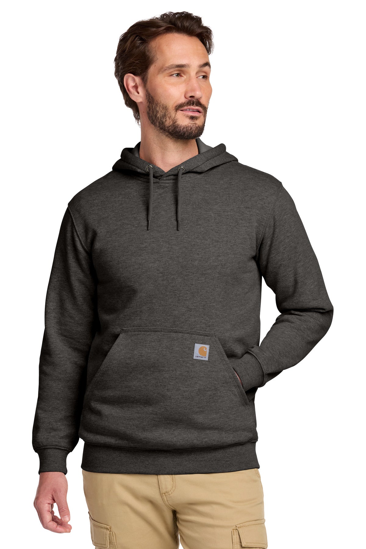 Carhartt Tall Midweight Hooded Sweatshirt CTTK121 in Carbon Heather