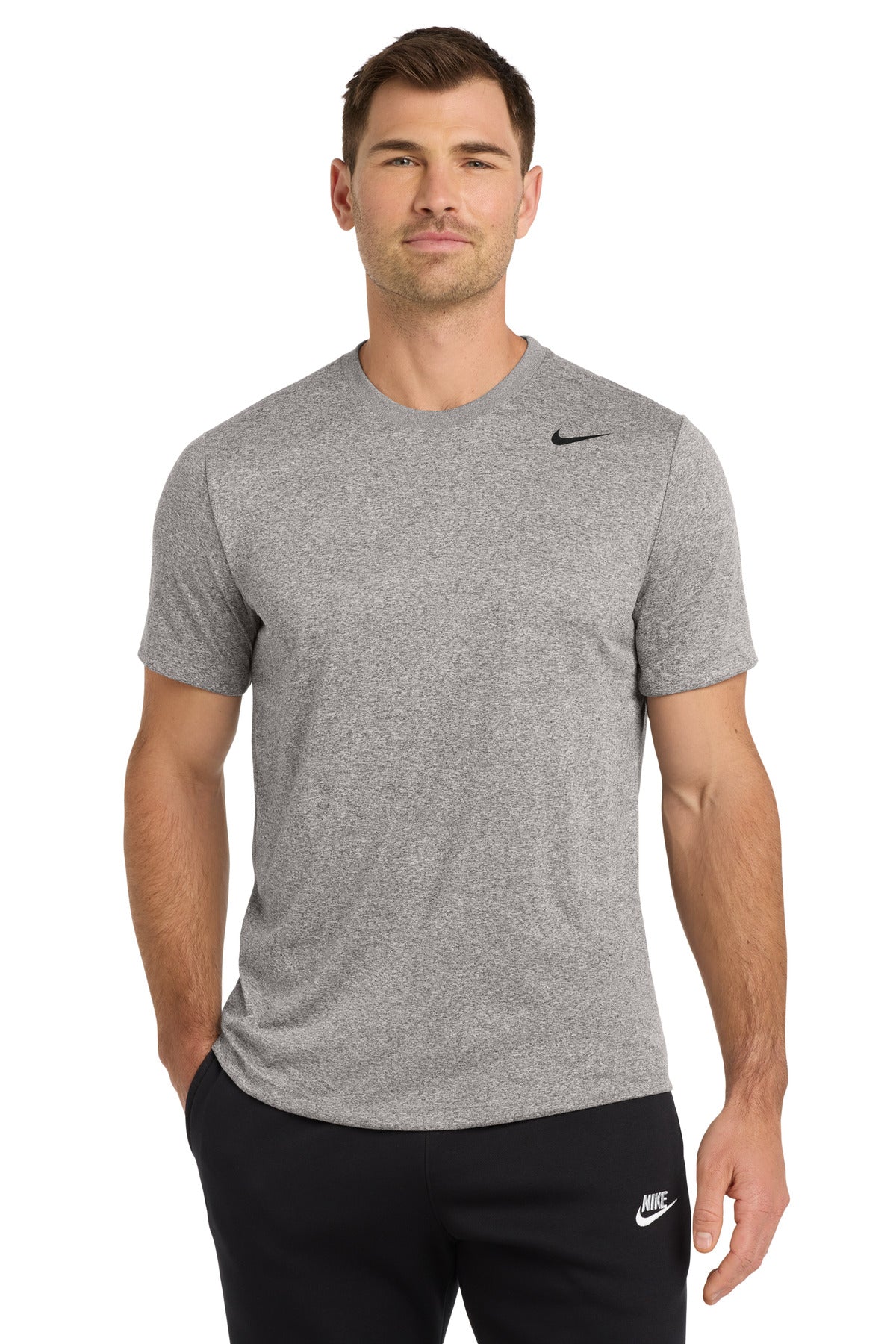 Nike Team rLegend Tee DV7299 in Carbon Heather