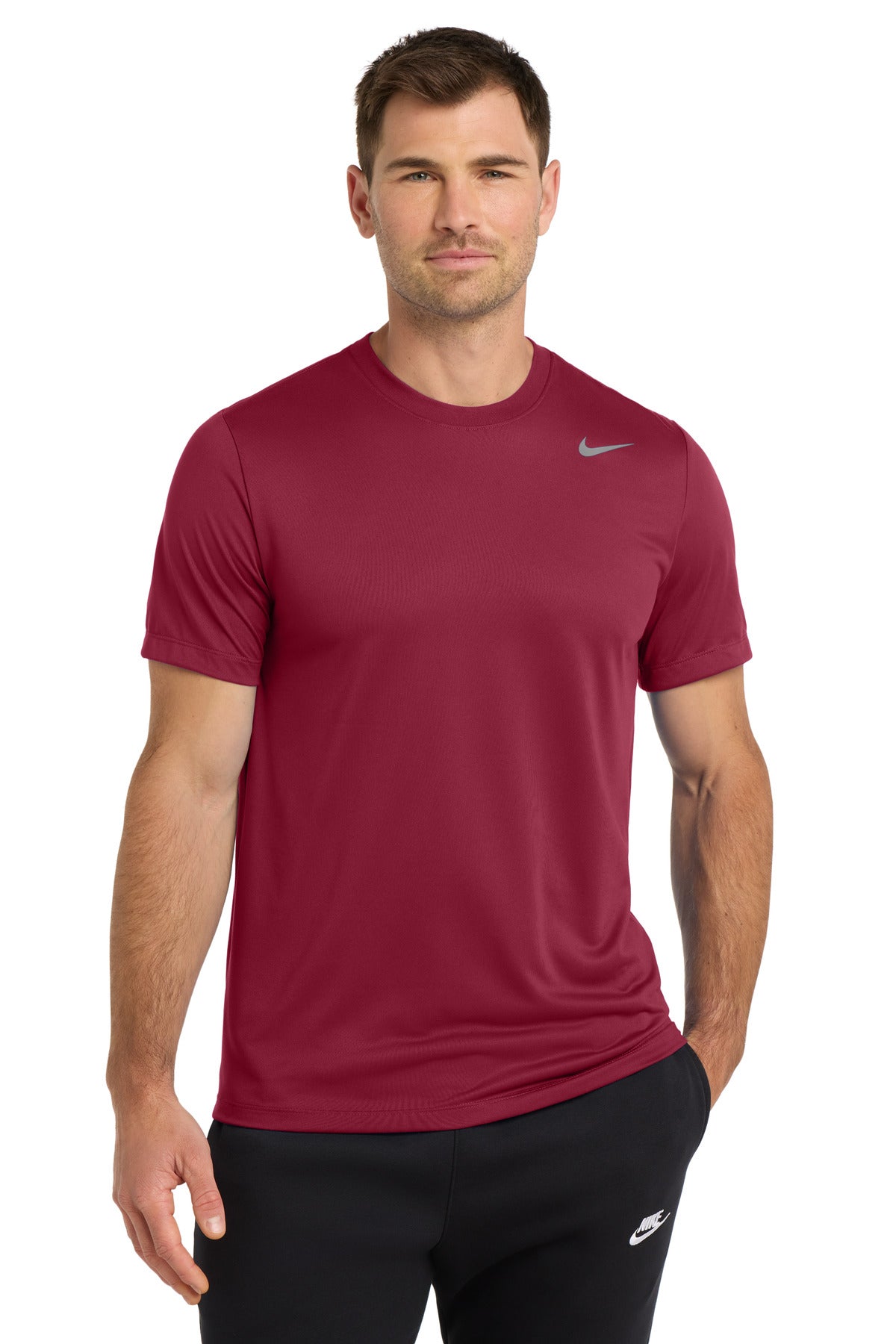Nike Team rLegend Tee DV7299 in Team Maroon