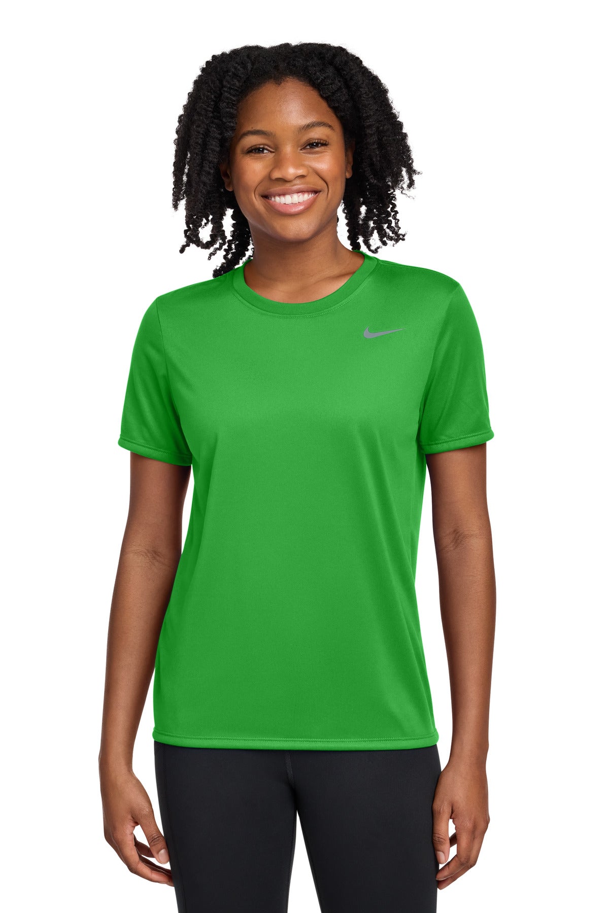 Nike Women's Team rLegend Tee DV7312 in Apple Green