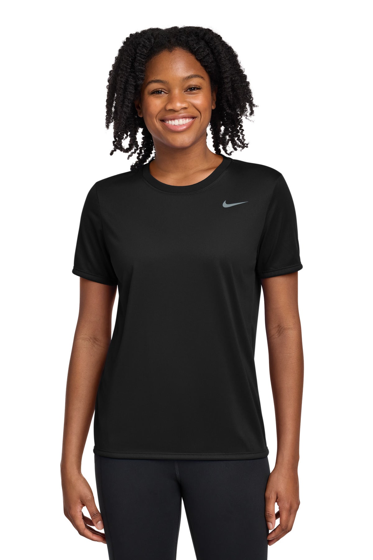 Nike Women's Team rLegend Tee DV7312 in Black