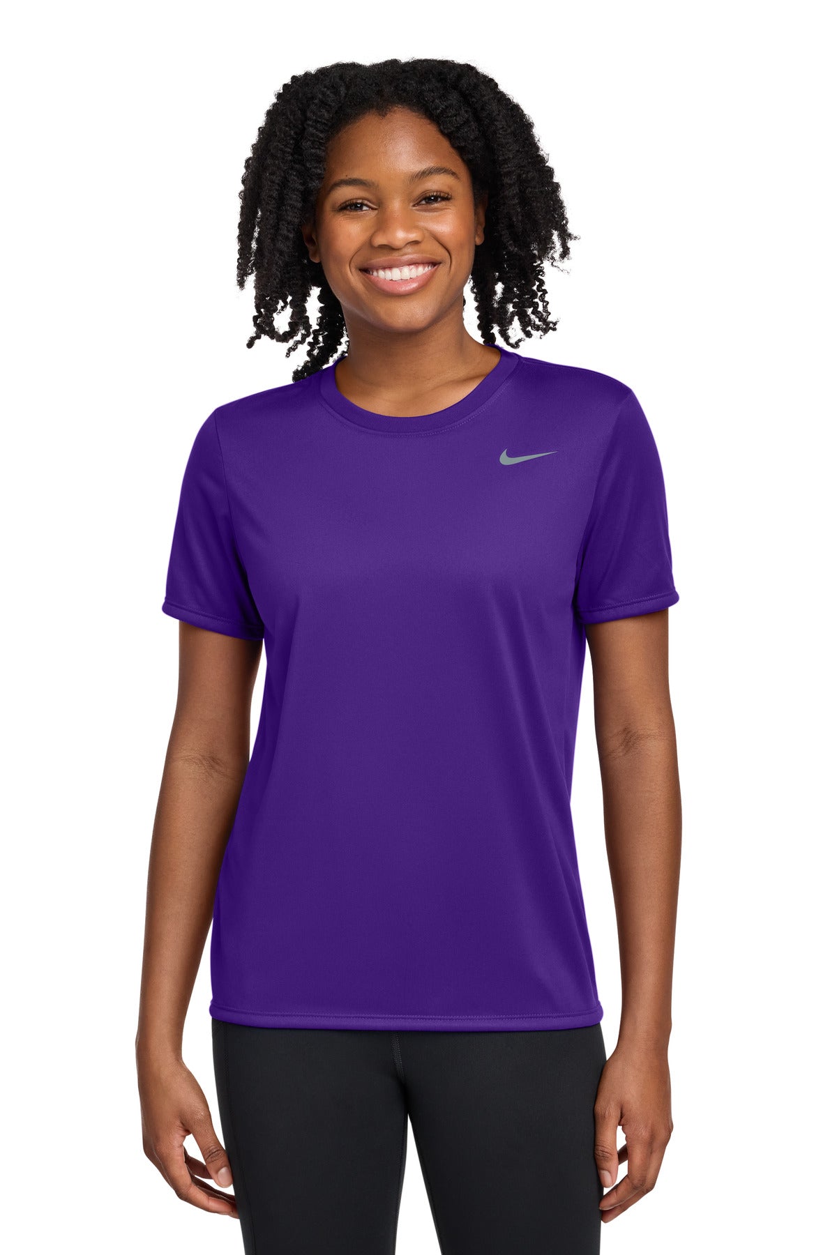 Nike Women's Team rLegend Tee DV7312 in Court Purple