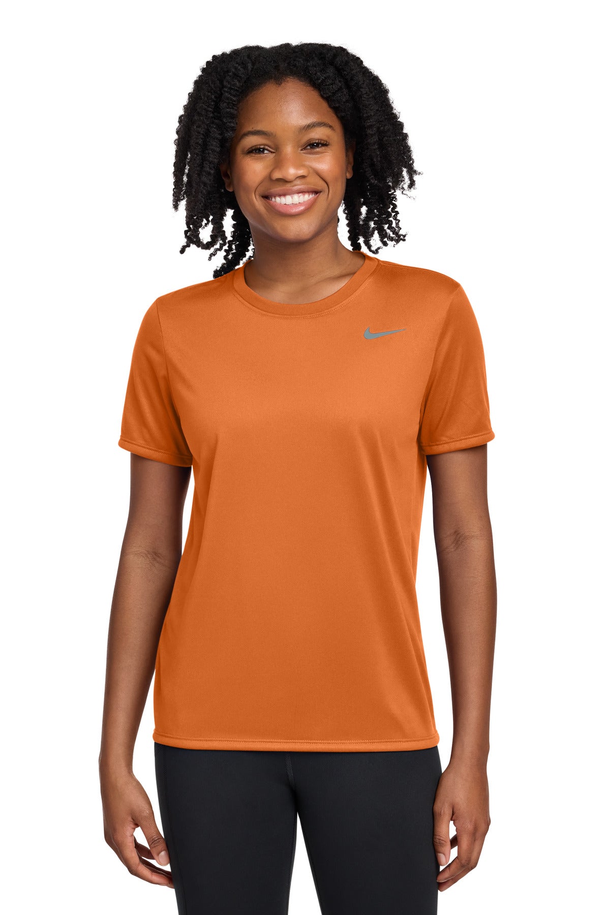 Nike Women's Team rLegend Tee DV7312 in Desert Orange