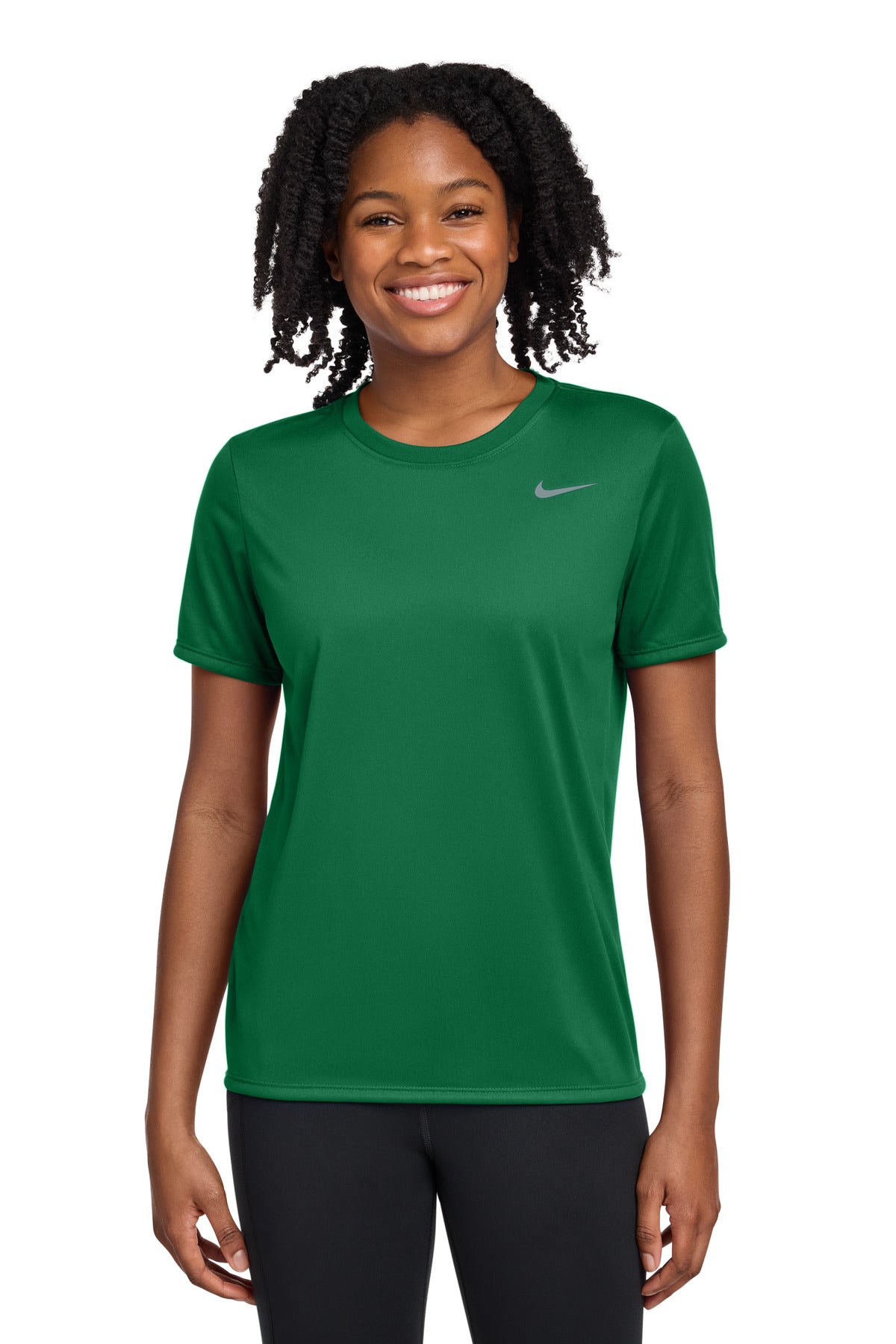 Nike Women's Team rLegend Tee DV7312 in Gorge Green