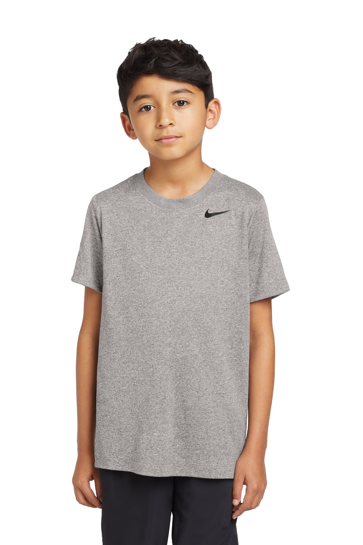 Nike Youth Team rLegend Tee DV7317 in Carbon Heather