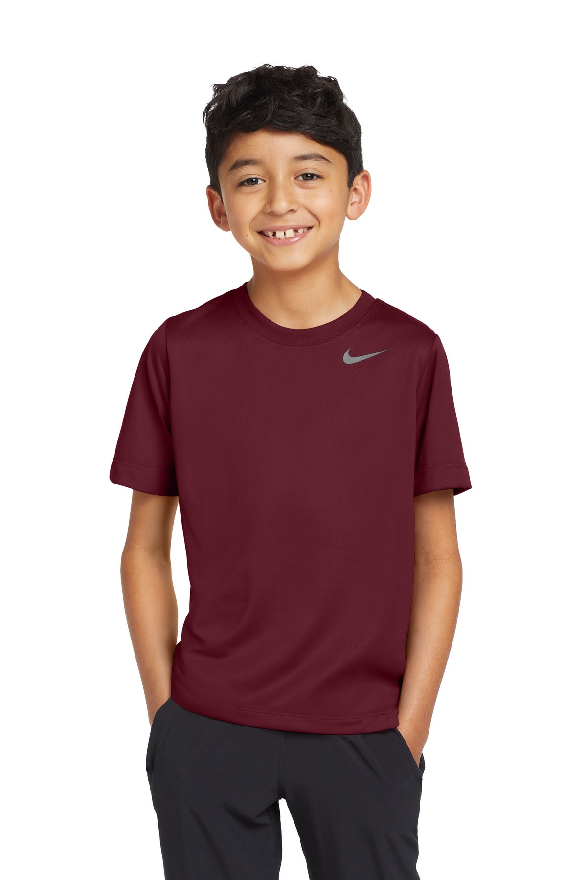 Nike Youth Team rLegend Tee DV7317 in Deep Maroon