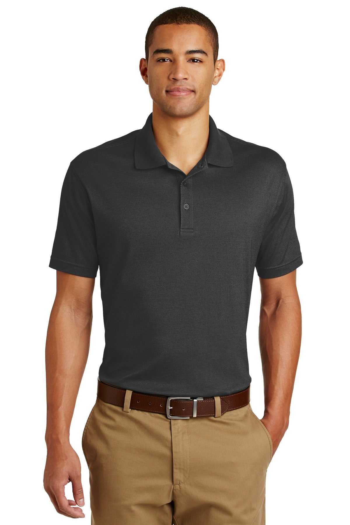 Eddie Bauer Performance Polo. EB102 in Black
