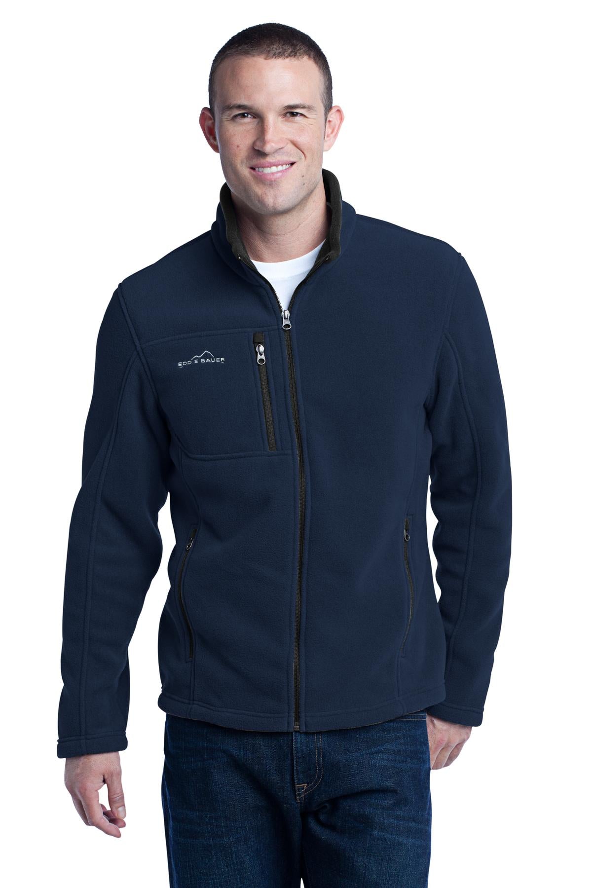 Eddie Bauer - Full-Zip Fleece Jacket. EB200 in River Blue Navy