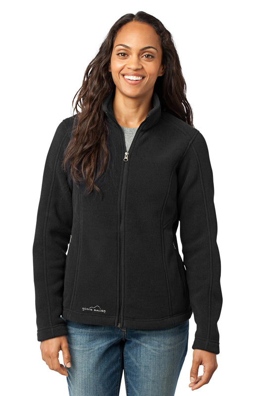 Eddie Bauer - Women's Full-Zip Fleece Jacket. EB201 in Black