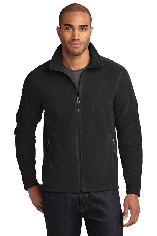 Eddie Bauer Full-Zip Microfleece Jacket. EB224 in Black
