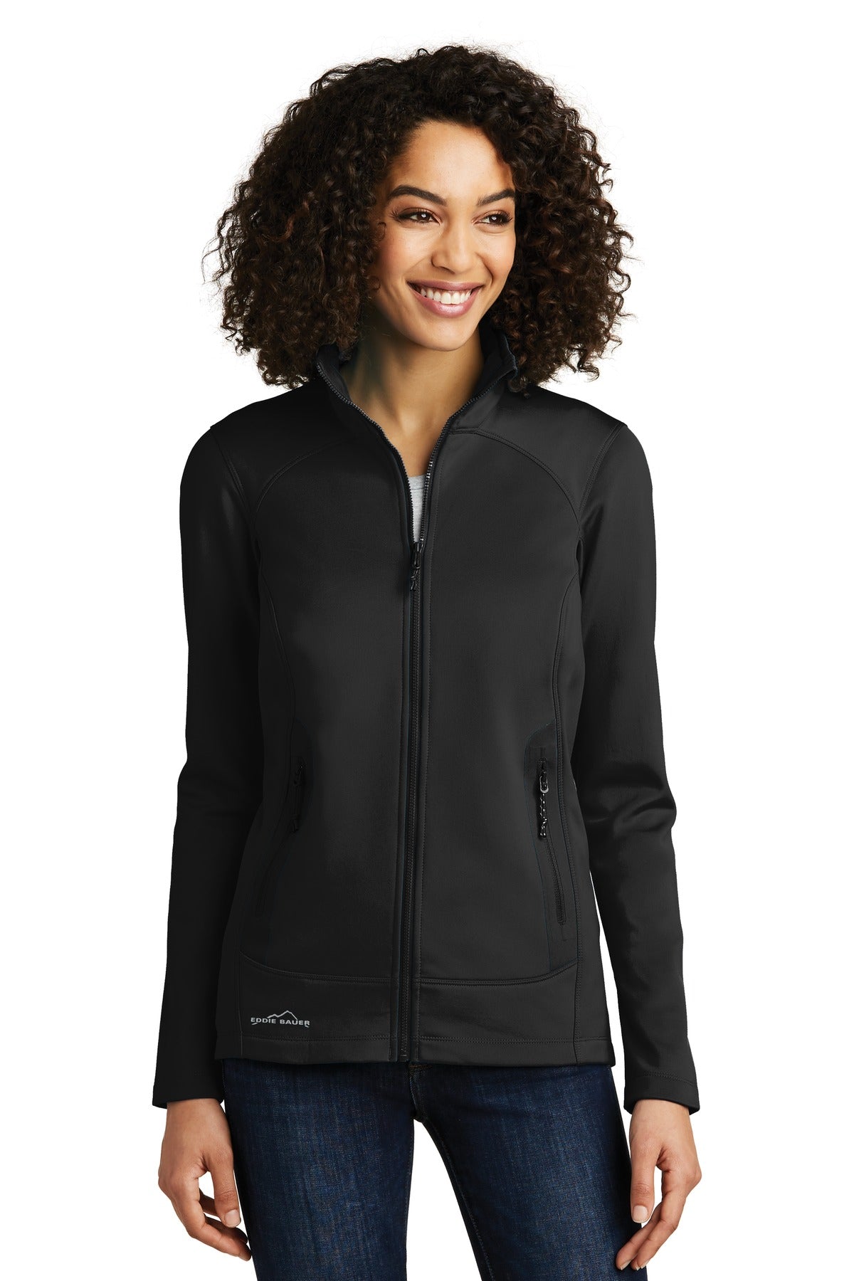 Eddie Bauer Women's Highpoint Fleece Jacket. EB241 in Black