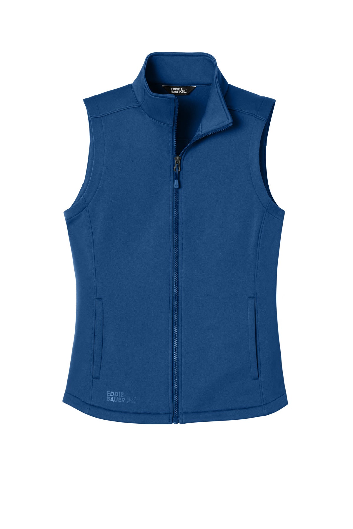 Eddie Bauer Women's Smooth Mid Layer Fleece Vest EB2570 in Cobalt Blue