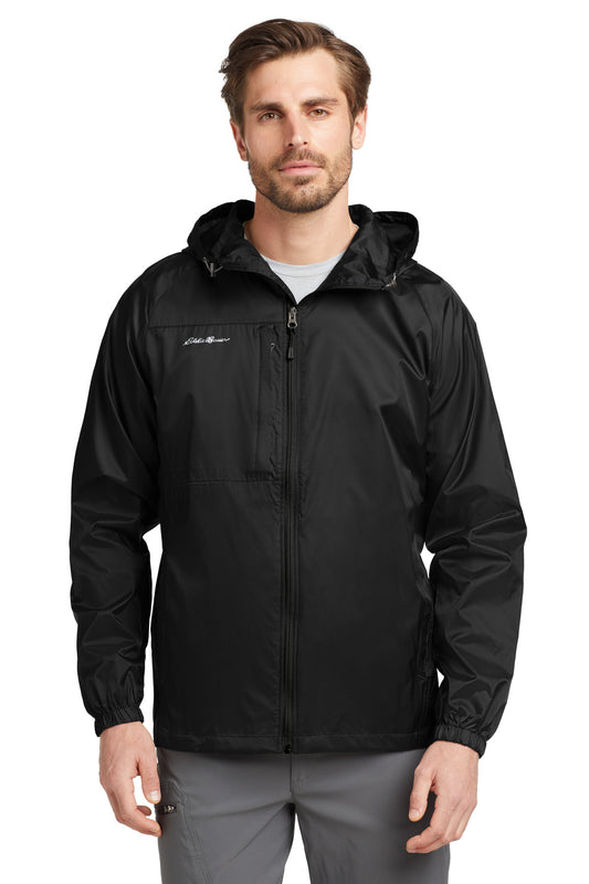 Eddie Bauer - Packable Wind Jacket. EB500 in Black