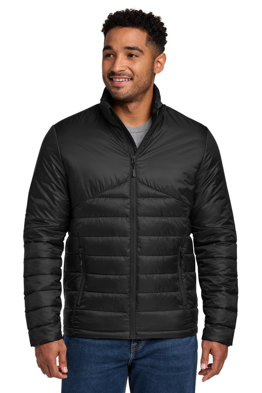 Eddie Bauer Quilted Jacket EB510 in Deep Black