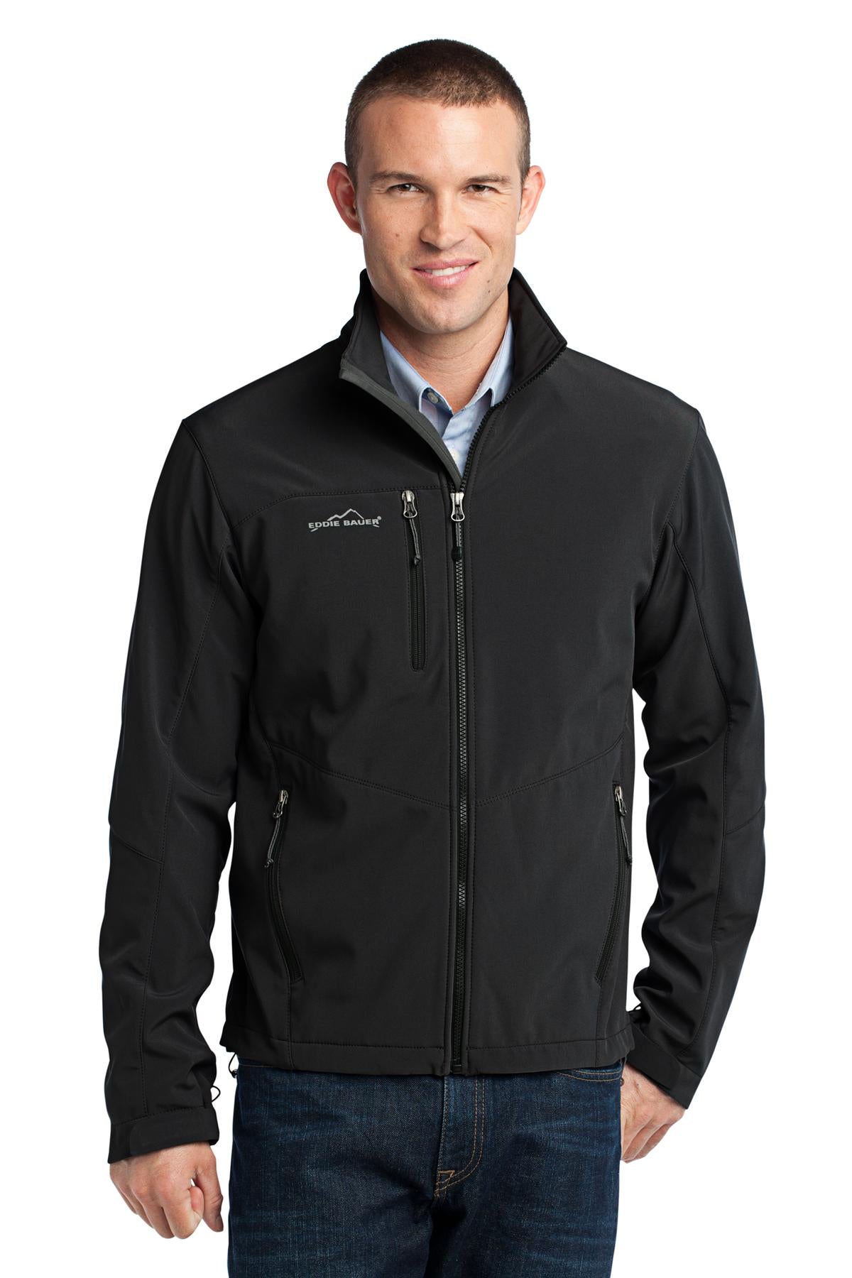 Eddie Bauer - Soft Shell Jacket. EB530 in Black