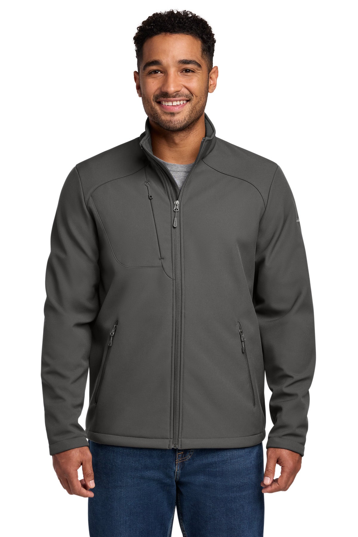 Eddie Bauer Stretch Soft Shell Jacket EB544 in Iron Gate