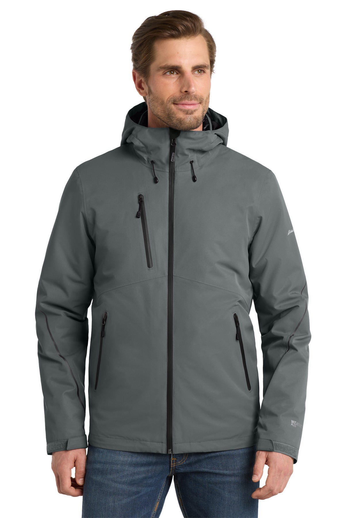 Eddie Bauer WeatherEdge Plus 3-in-1 Jacket. EB556 in Metal Grey