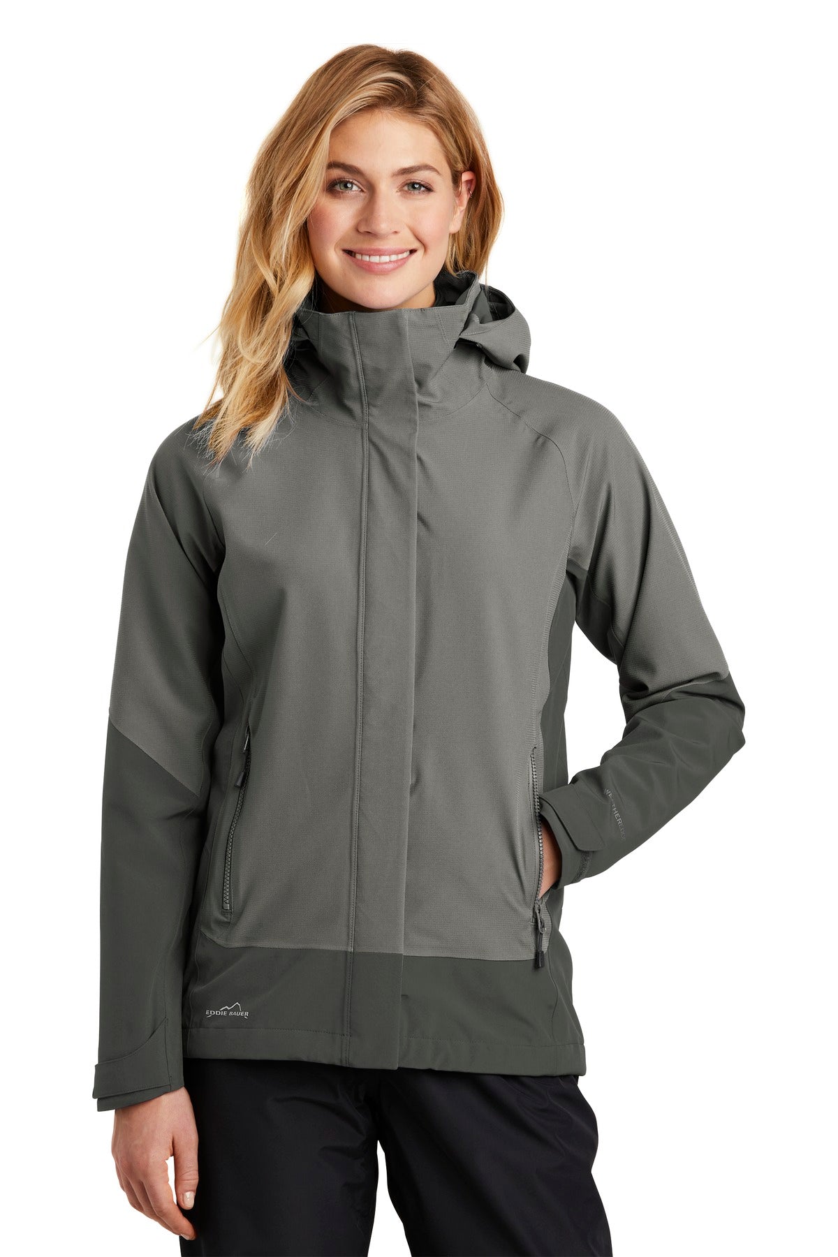 Eddie Bauer  Women's WeatherEdge  Jacket. EB559 in Metal Grey/ Grey Steel