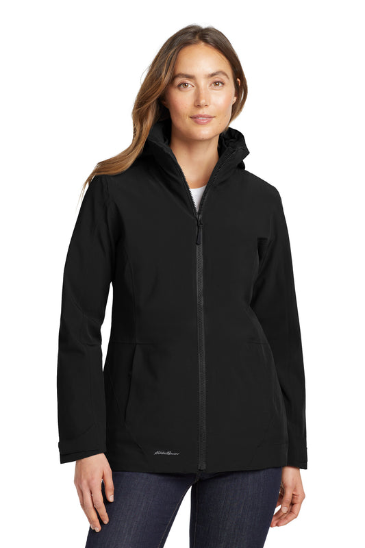 Eddie Bauer Women's WeatherEdge 3-in-1 Jacket EB657 in Black/ Storm Grey