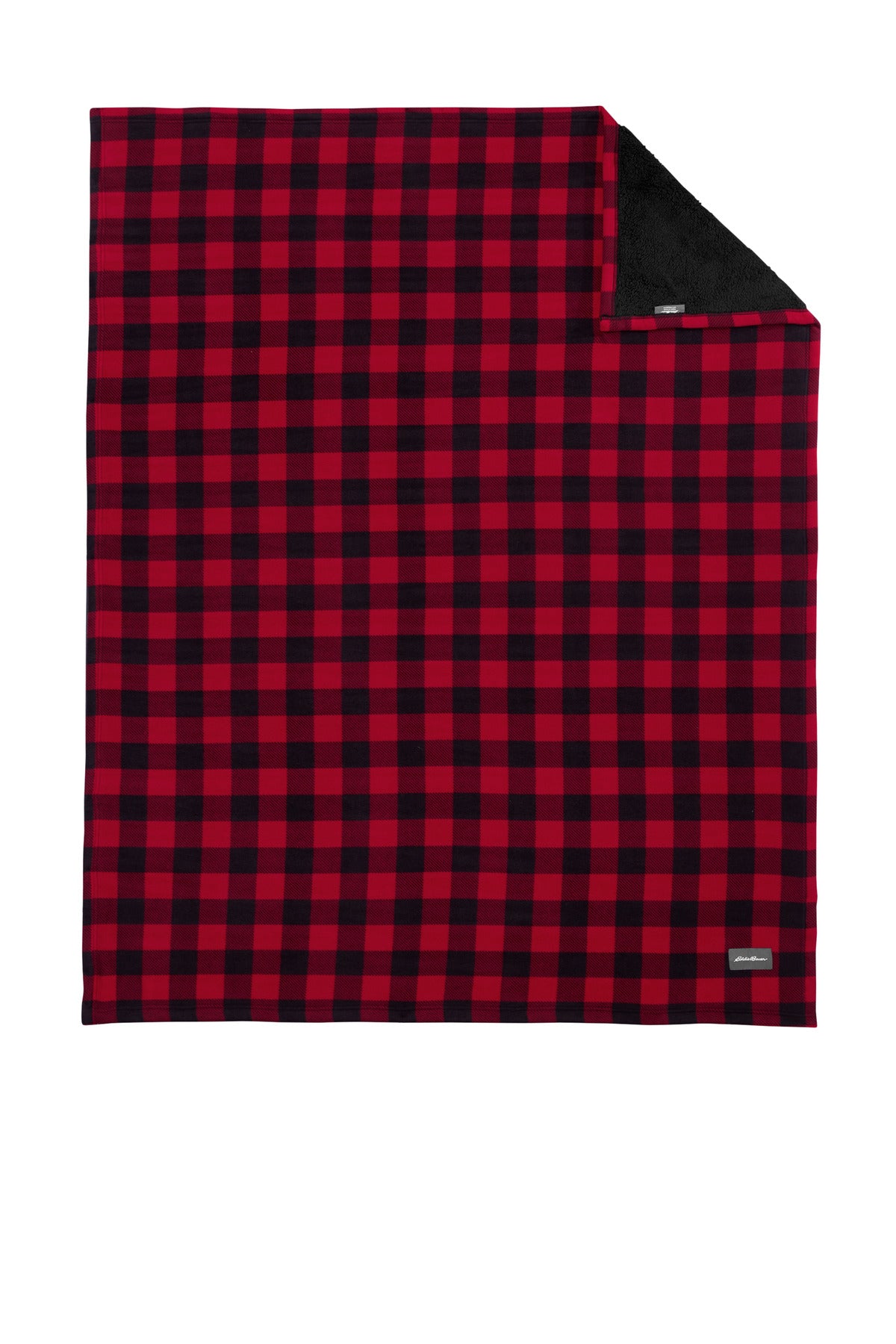 Eddie Bauer Woodland Blanket EB750 in Radish/ Black