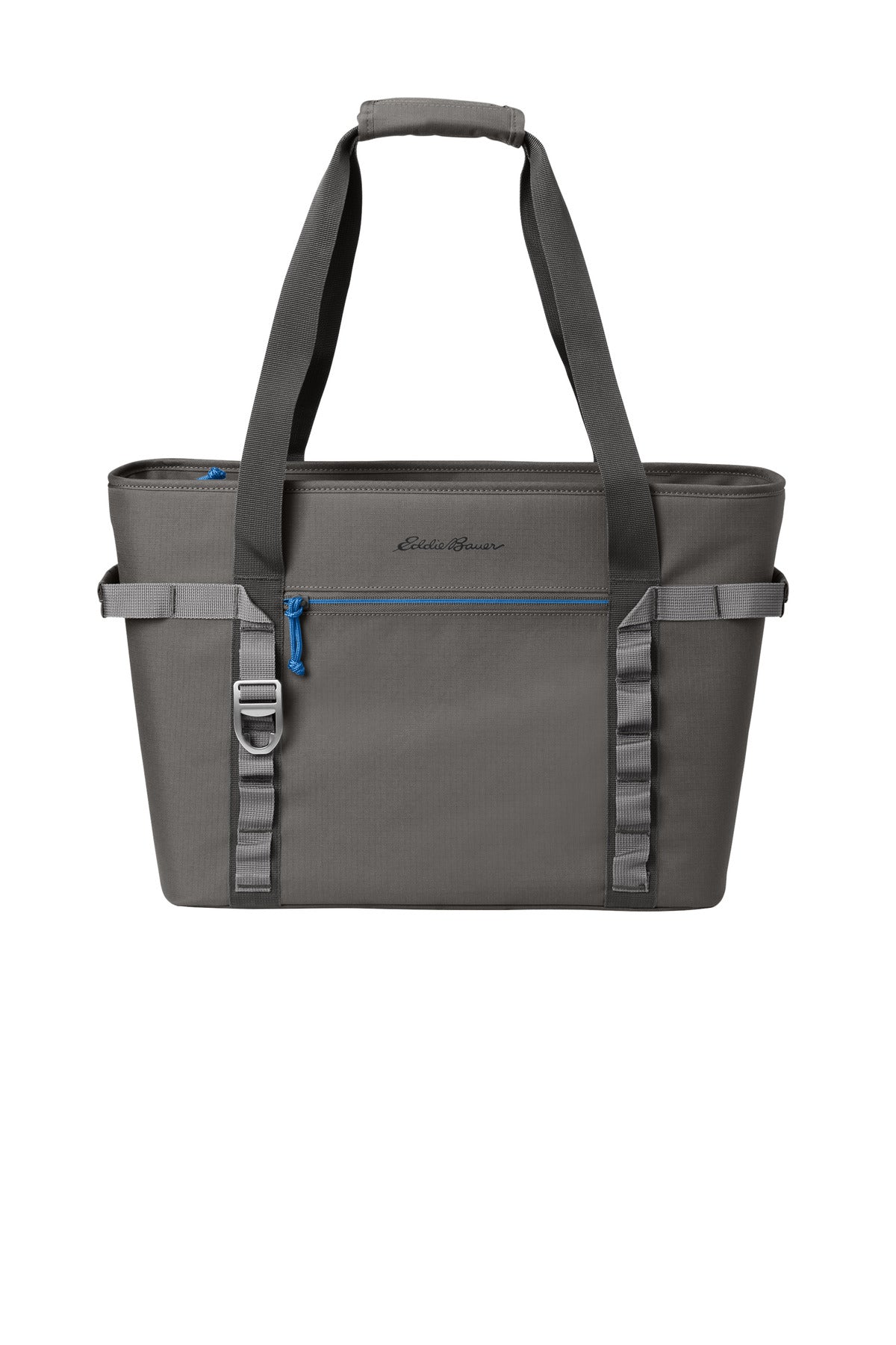 Eddie Bauer Max Cool Tote Cooler EB801 in Metal Grey/ Expedition Blue