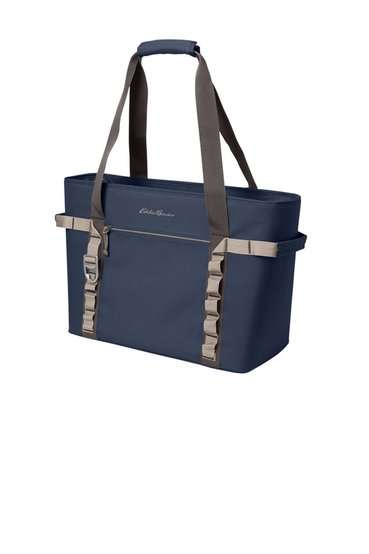 Eddie Bauer Max Cool Tote Cooler EB801 in River Blue Navy/ Chrome