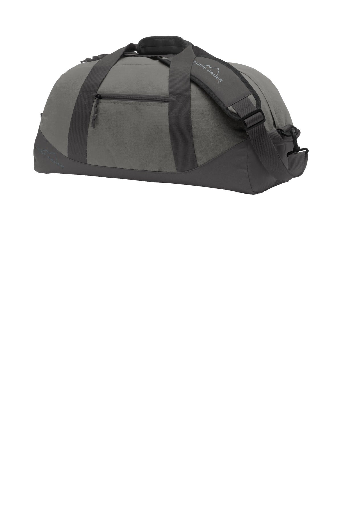 Eddie Bauer Medium Ripstop Duffel. EB900 in Pewter Grey/ Grey Steel