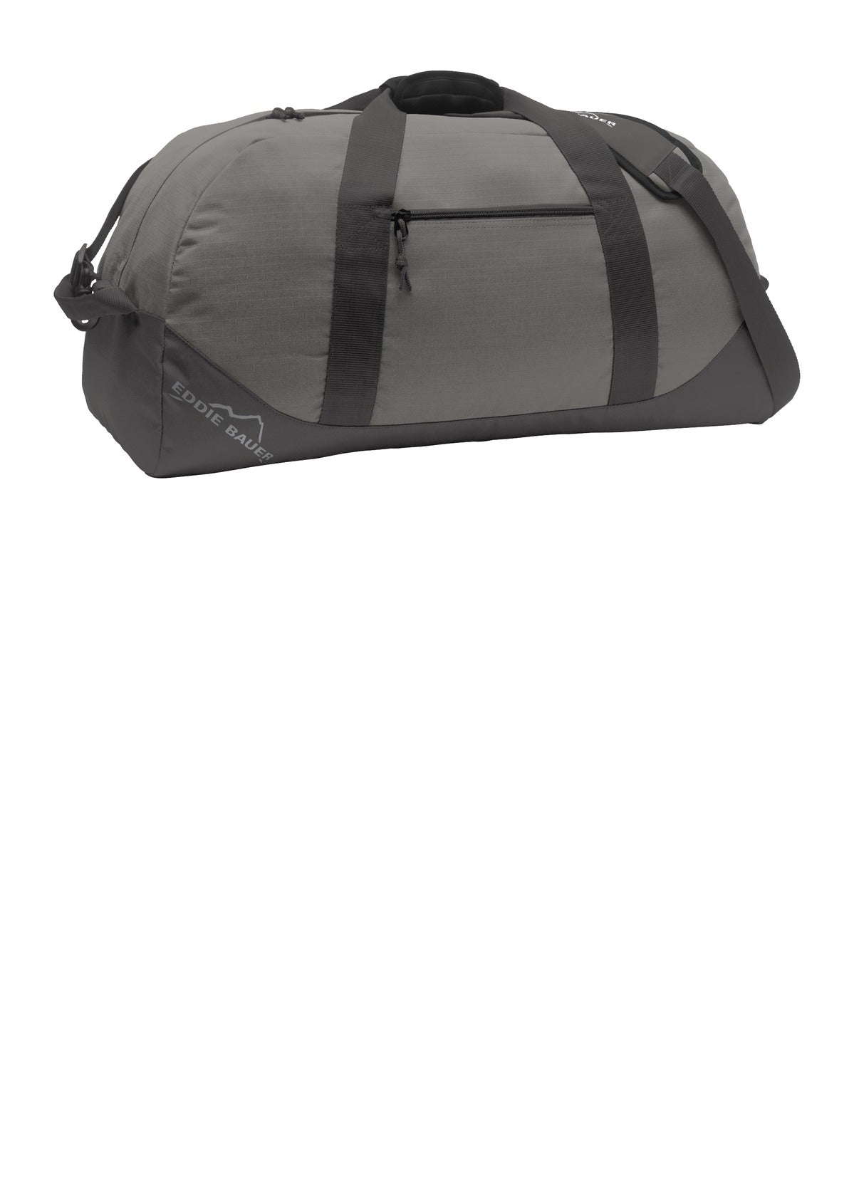 Eddie Bauer Large Ripstop Duffel. EB901 in Pewter Grey/ Grey Steel