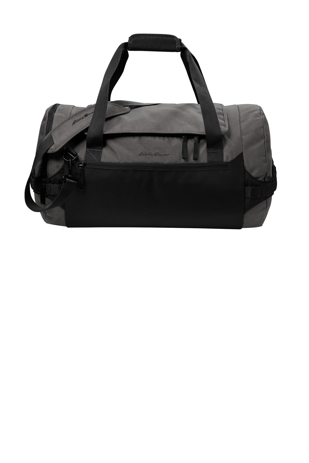 Eddie Bauer Tour Duffel EB905 in Grey Steel Heather/ Black