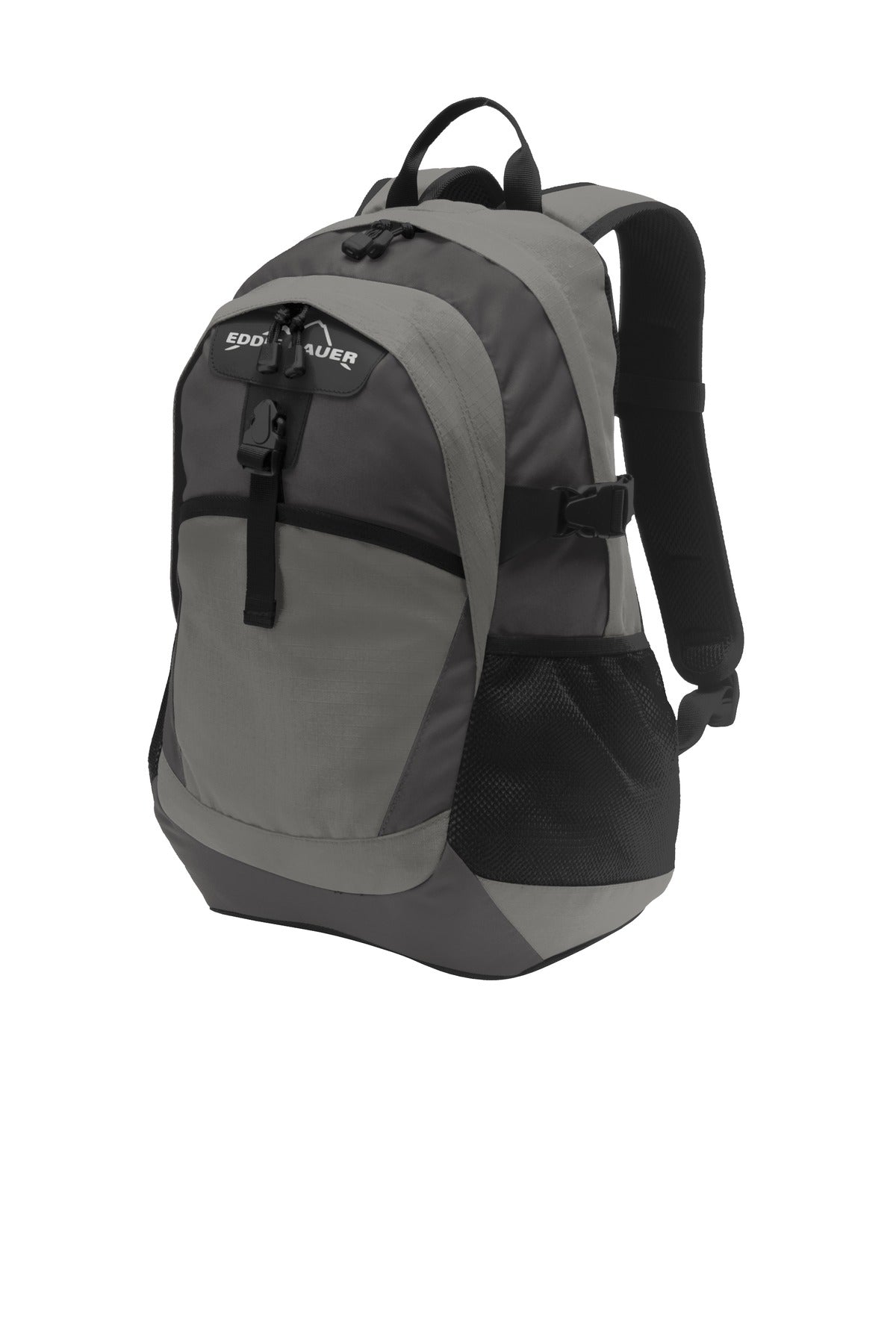 Eddie Bauer Ripstop Backpack. EB910 in Pewter Grey/ Grey Steel