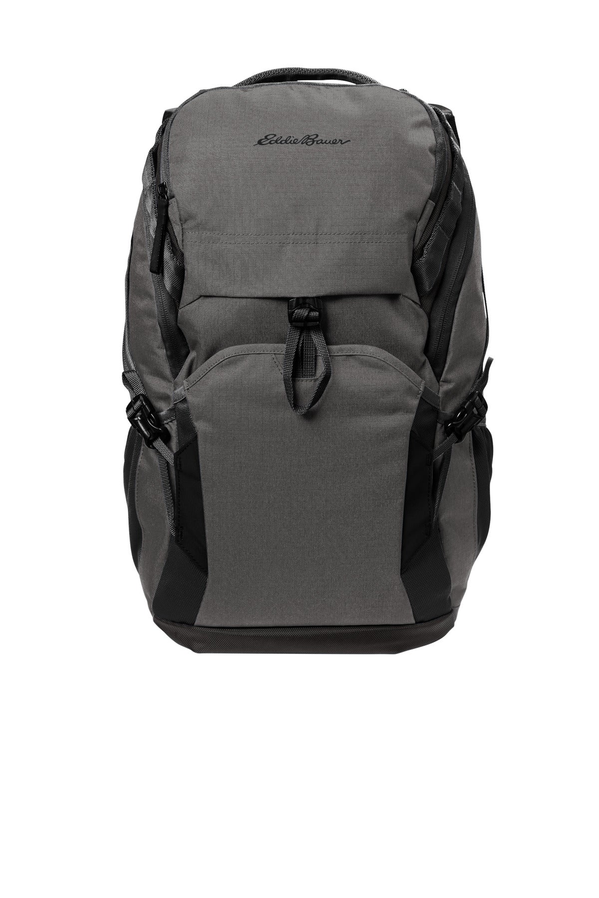 Eddie Bauer Tour Backpack EB915 in Grey Steel Heather/ Black
