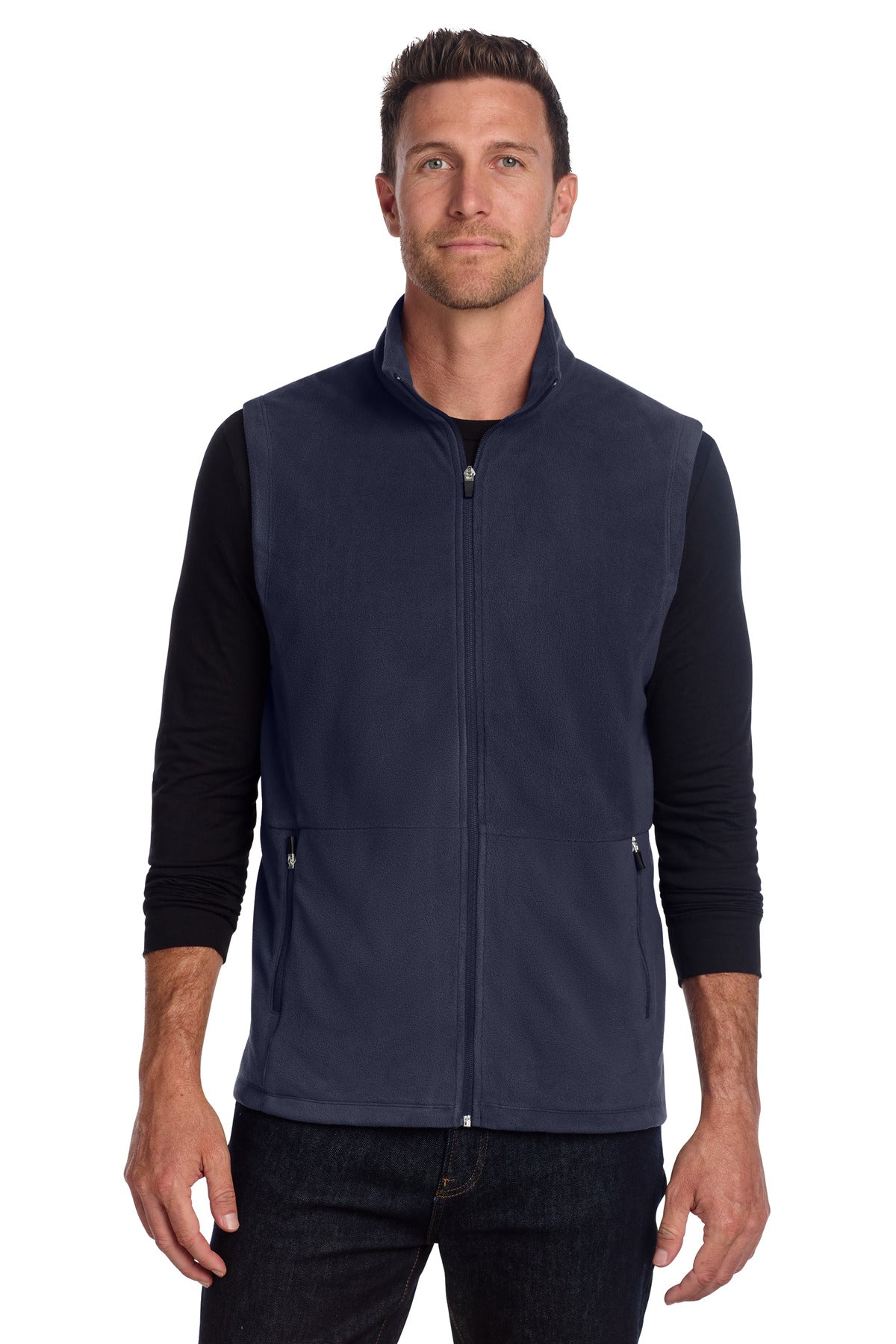 Port Authority Accord Microfleece Vest F152 in Navy