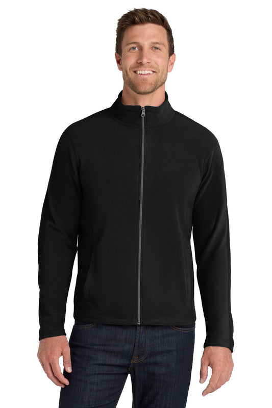 Port Authority Microfleece Jacket. F223 in Black