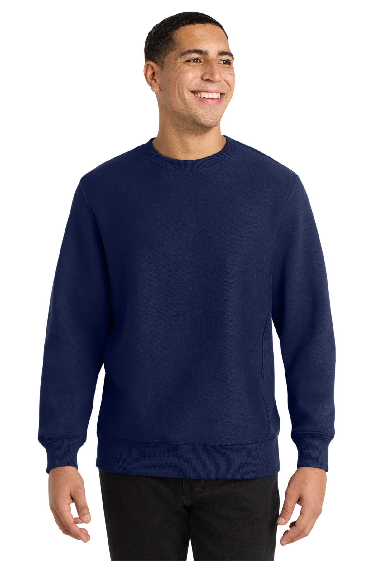 Sport-Tek Super Heavyweight Crewneck Sweatshirt.  F280 in True Navy